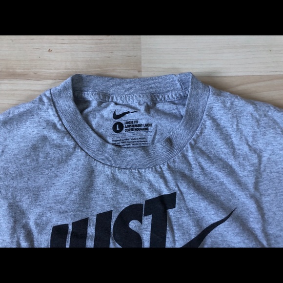 Nike Gray Iconic Logo T-Shirt - Picture 2 of 7
